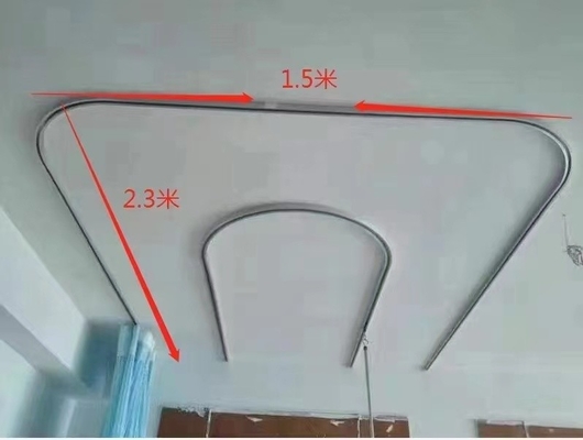 Плоская дорожка больничная завеса U-Type / L-Type / Custom-Made / Quiet Running / Smooth Moving